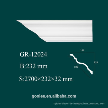 Fabrik Preis Indoor und Outdoor Dekorative Castable PU Plain Cornice Leisten